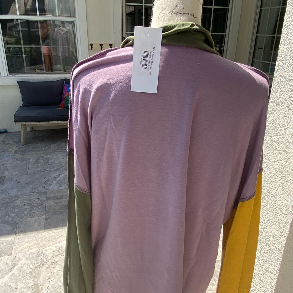 Hopes Colorblock 1/4 zip - Picture 3 of 5